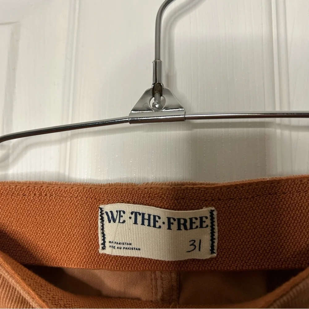 Free People Jenny High Rise Cord Slim Flare Jeans